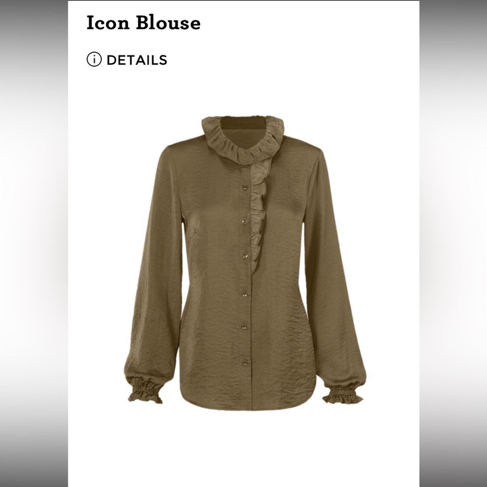 CAbi Icon Blouse size M
